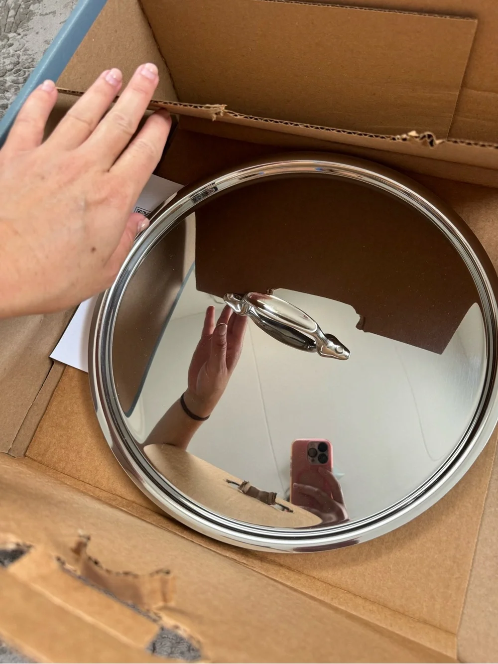 All-Clad D3 Stainless 4 Qt. Weeknight Pan with Lid BNIB